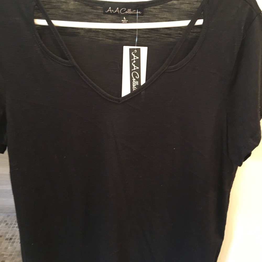 Sexy black top NWT